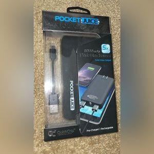 Pocket Juice Endurance AC 8000mah Portable Charger